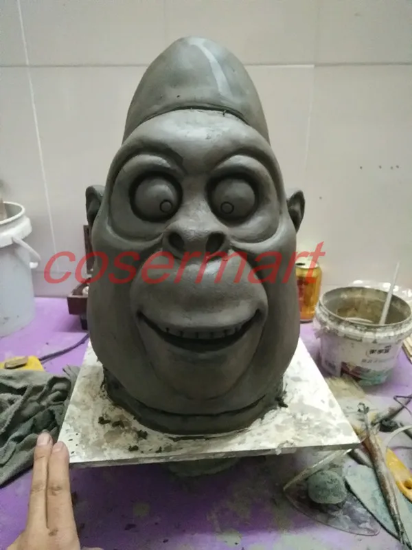 2016 фильм петь Косплэй Горилла Джонни латексная маска гориллы маски животных
