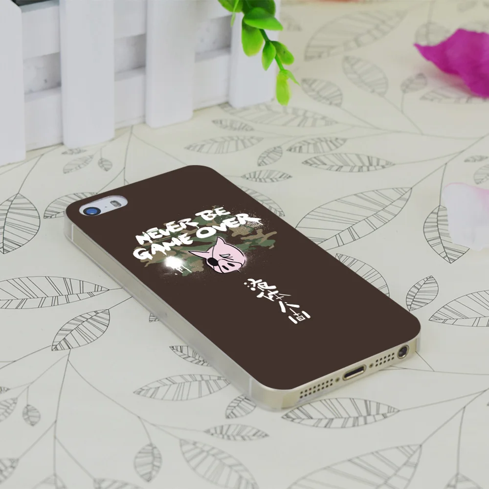 C0679 Never Be Game Over Transparent Hard Thin Case Skin Cover For Apple IPhone 4 4S 4G 5 5G 5S SE 5C 6 6S Plus |
