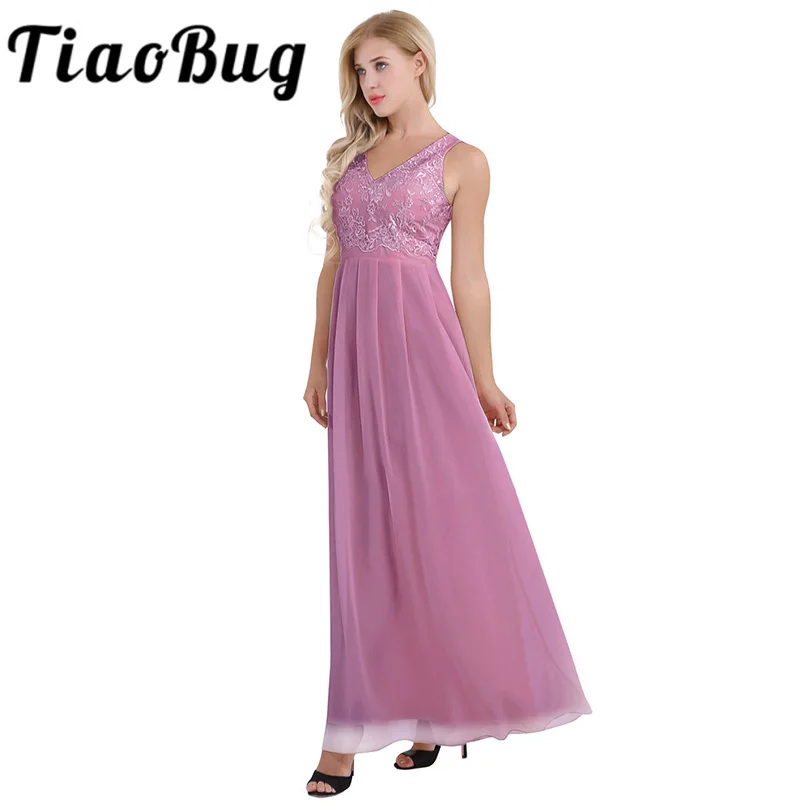 Платье женское длинное шифоновое с цветочной подкладкой модное вечернее