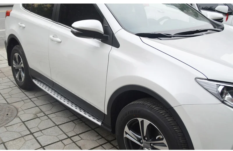 Новое поступление OE боковой шаг бар nerf Беговая доска для Toyota RAV4 2013 2019 утолщенный