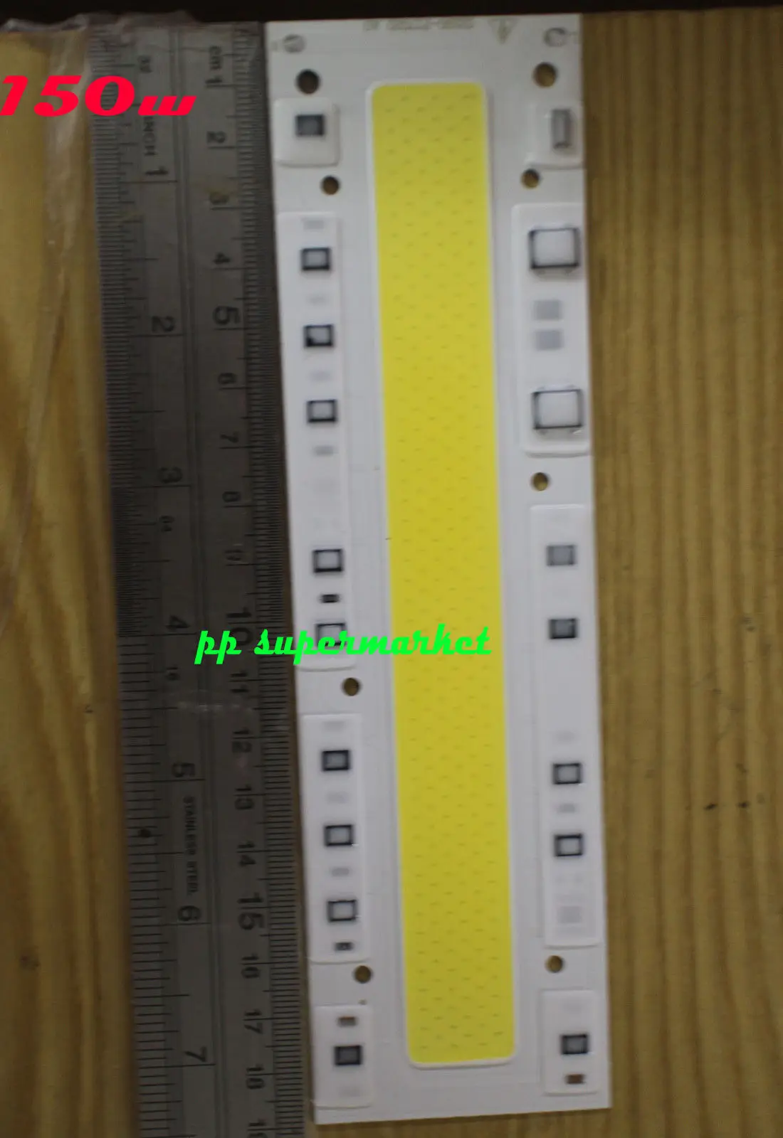 Светодиодная лампа COB Chip Light AC 110 В/220 В 150 Вт с IP65 Led Smart IC для DIY белого/теплого белого