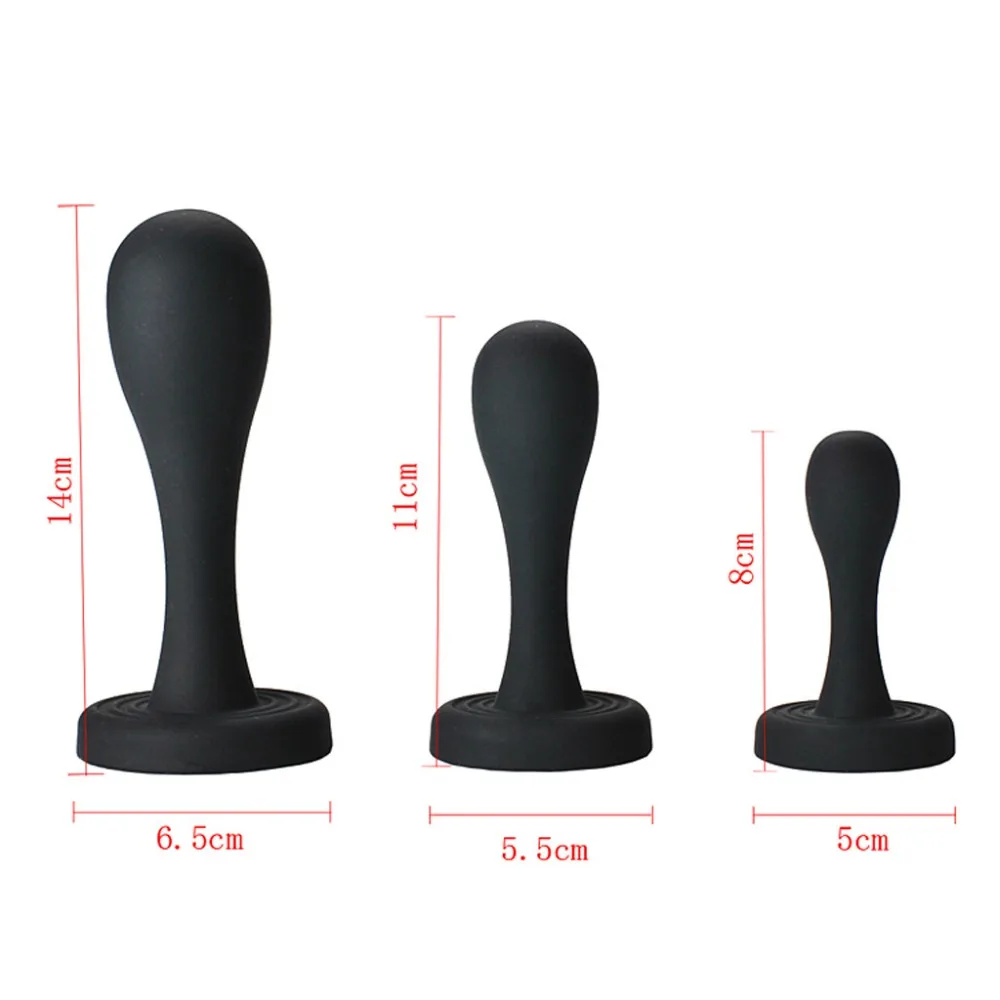 Силиконовые G-Spot Анальные Анальная пробка игра тренажер сексуальные игрушки для