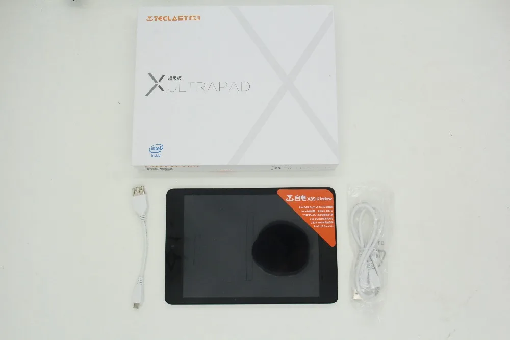 Teclast X89 Kindow Windows10 + Android 4 считыватель планшетный ПК Z3735F ядра 7 5 дюймов IPS Экран 2 Гб