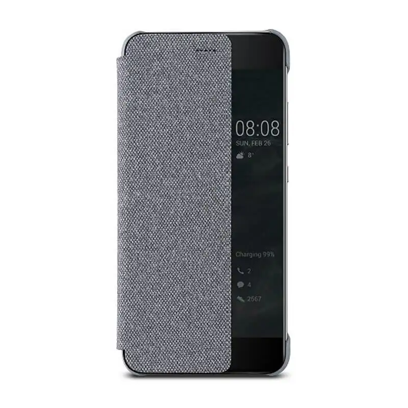 100% Оригинальный Официальный Смарт-окно кожаный чехол для Huawei P10 Plus (5 5 &quotдюймов) |