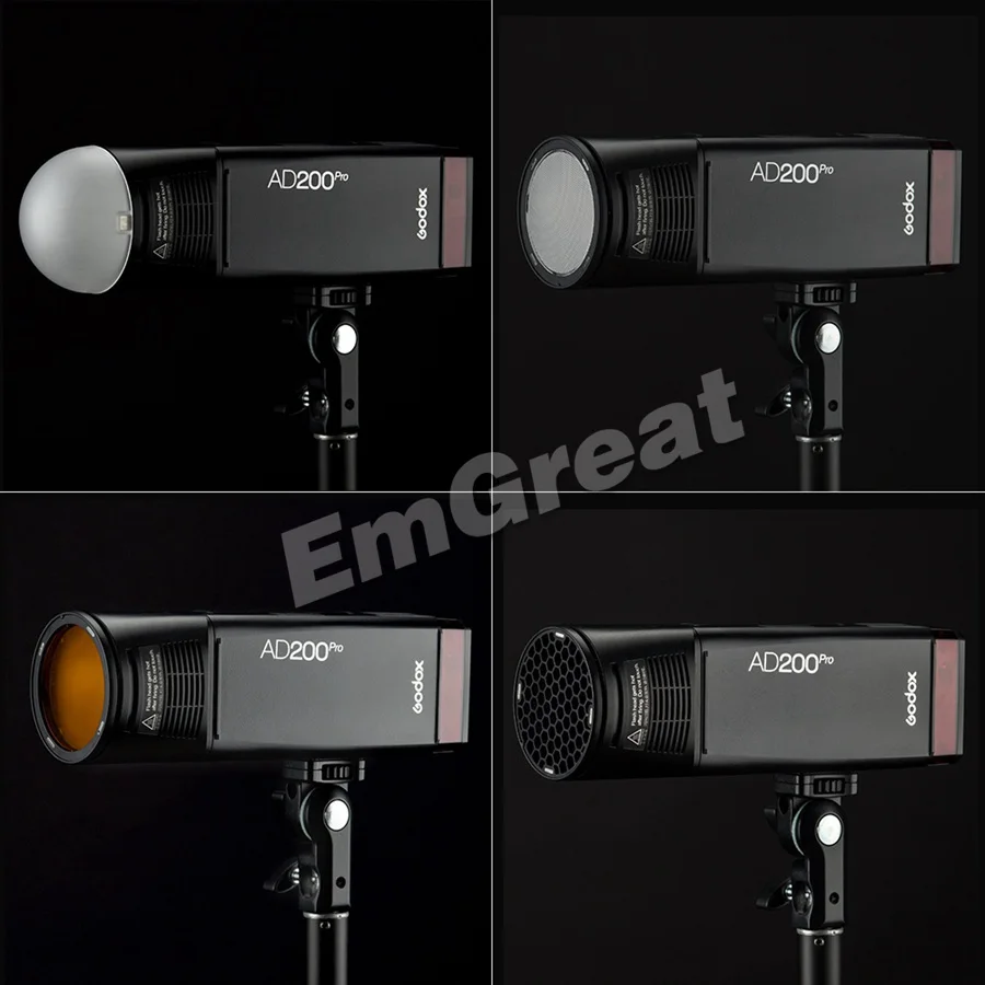 Карманный флэш-светильник Godox AD200Pro 200Ws ttl 2,4G 1/8000 HSS 500 полная мощность вспышки 0,01-2,1 s переработка батареи 2900 mAh/Xpro
