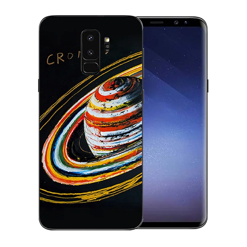 6 2 дюйма для Samsung Galaxy S9 Plus прозрачный силиконовый чехол телефона с рисунком