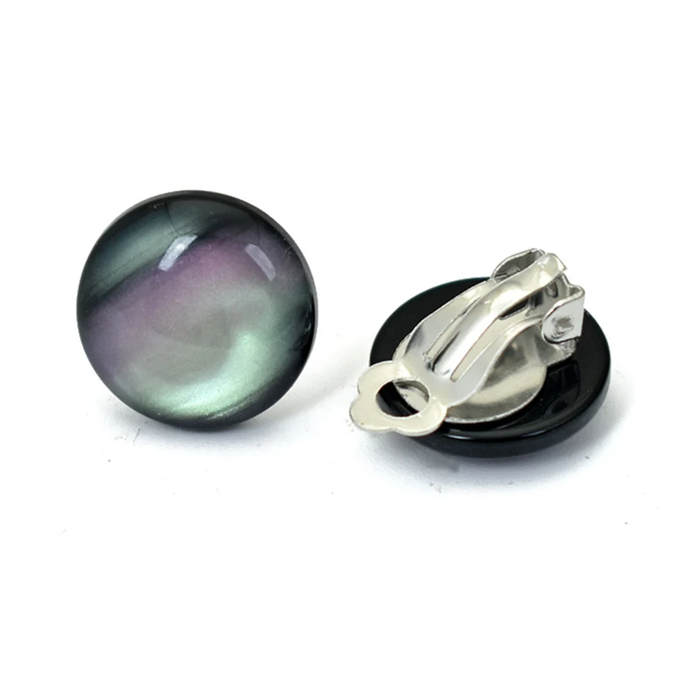 Серьги-клипсы женские без прокола цвет золото геометрический дизайн квадратные