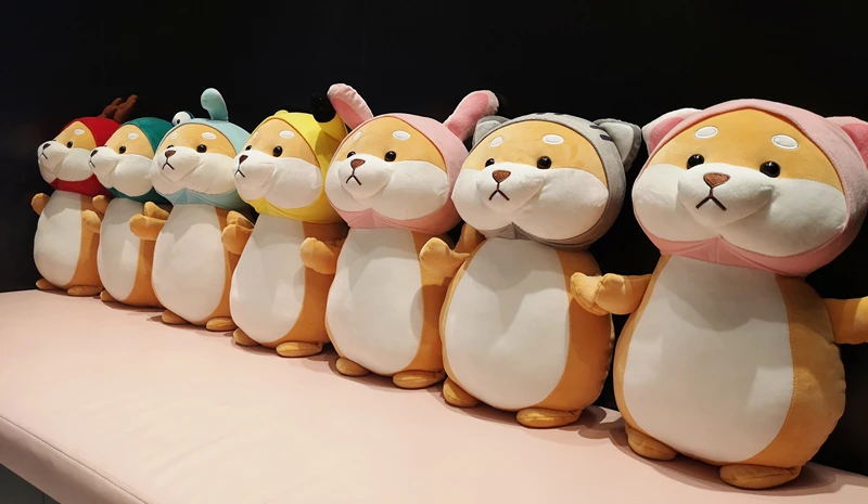 60/100 см Косплей Shiba «Лисья Секретная служба»(Inu игрушки мягкие чучела собаки и плюшевые игрушки Плюшевые Косплей Shiba «Лисья Секретная служба»(Inu Косплэй Куклы Детские куклы для Детский подарок дешевые игрушки