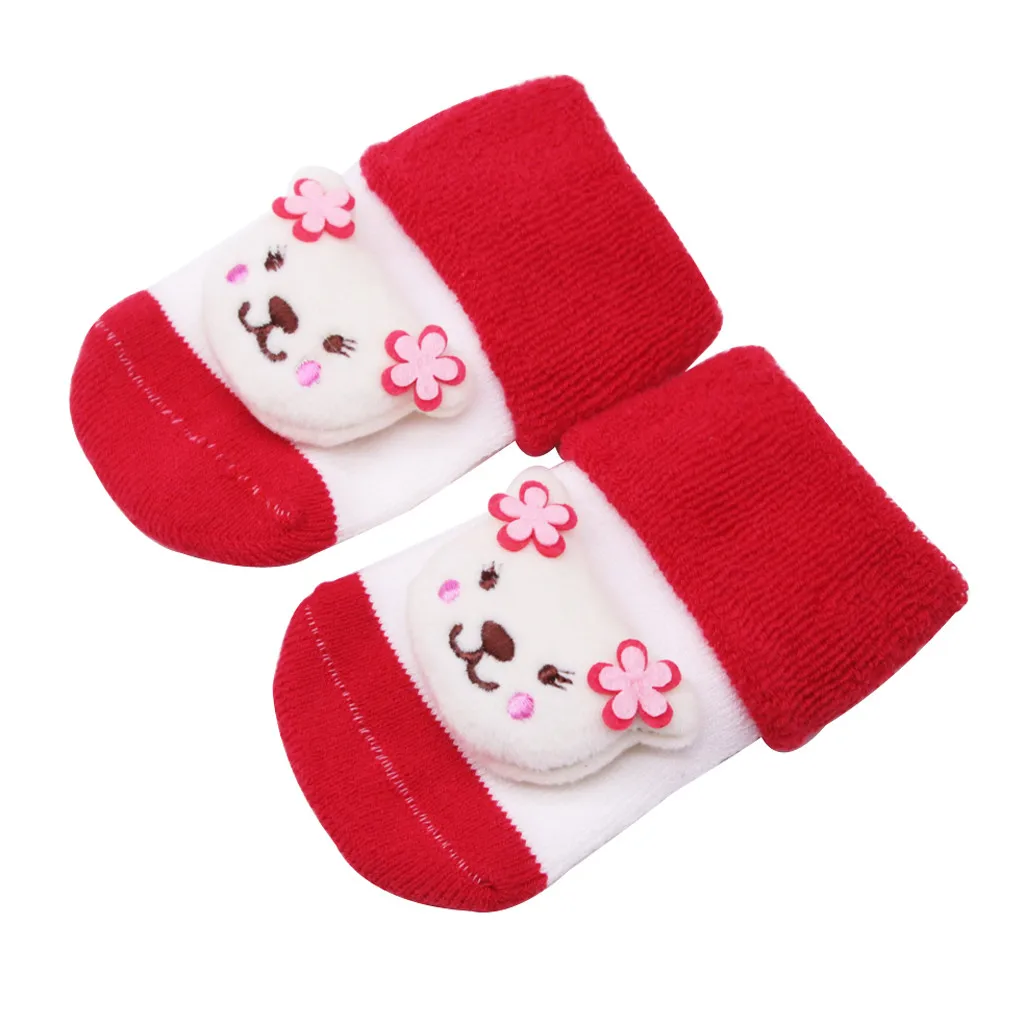 Newborn Baby Boy Socks Anti Slip New Born Baby Boy Girl Socks Clothes Cartoon Print Newborn Cheap Stuff Infant Anti Slip Socks