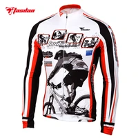 tasdan cycling wear cycling jersey long sleeve winter bicycle clothing mens sportswear bike clothes