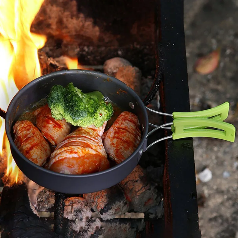 Открытый 10 шт Кемпинг кухонная посуда портативное оборудование для