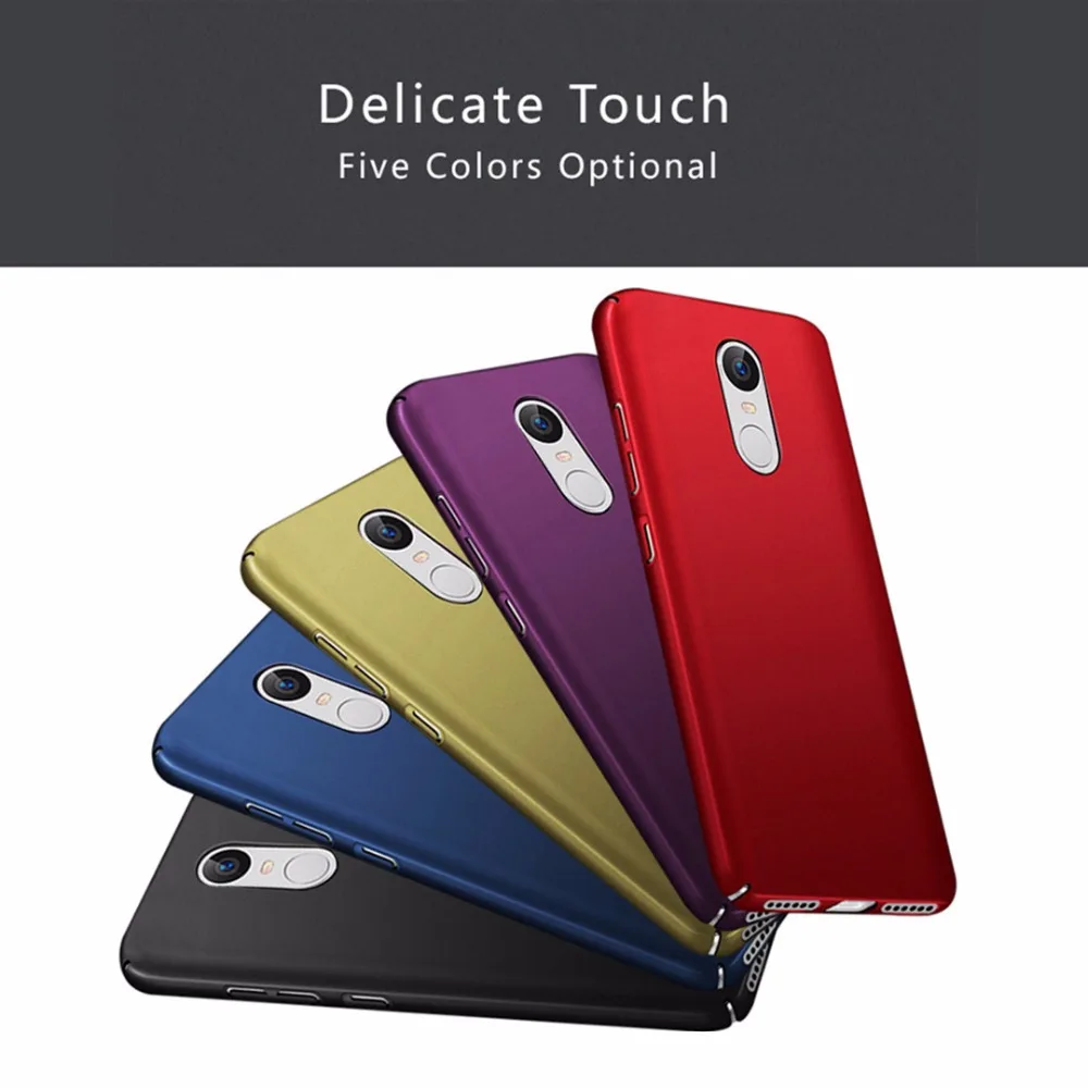 Luxury Frosted Hard Case For Xiaomi Redmi Note 3 4 4X 5A Pro Prime Cover Global Phone Bag Cases | Мобильные телефоны и