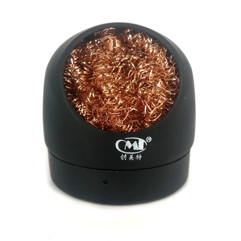 2019 проволока для очистки паяльника с подставкой набор сварки паяльная головка