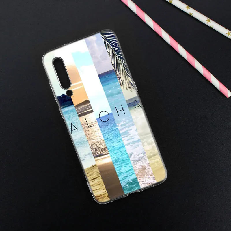Силиконовый чехол с летней пляжной елкой для Xiaomi Pocophone F1 9T 9 9SE 8 A2 Lite A1 Mix3 Redmi K20 7A Note 4