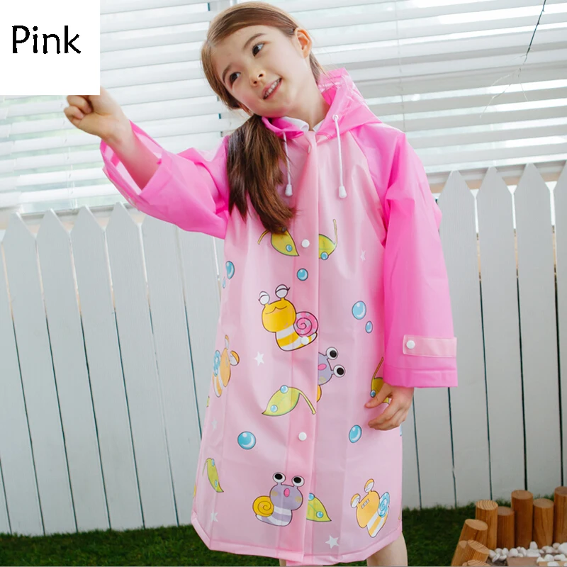Новинка плащ дождевик для школьников детский с героями мультфильмов маленьких
