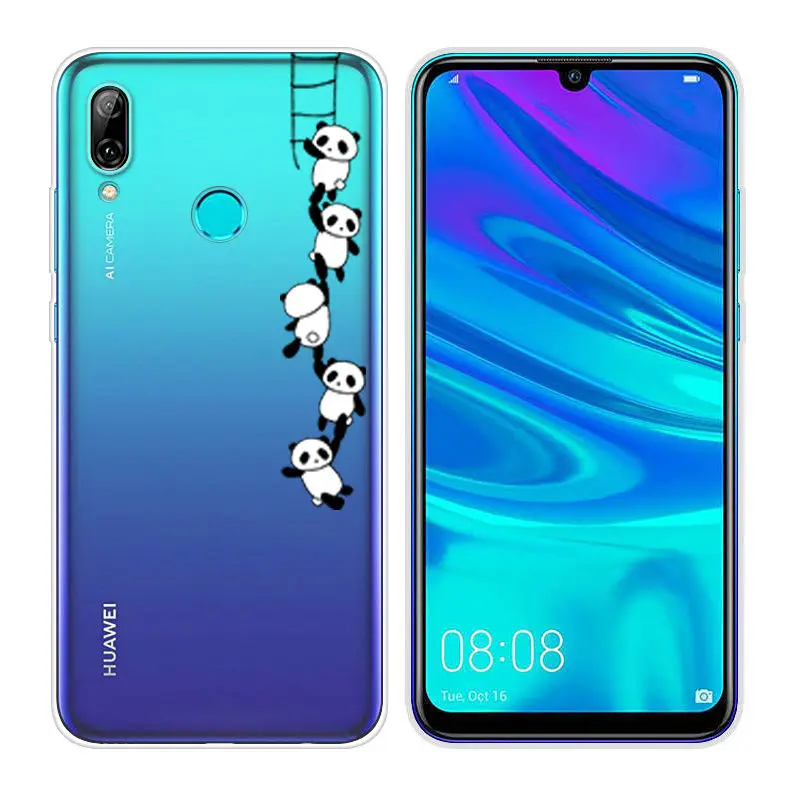 Силиконовые чехлы для Huawei P Smart 2019 мягкий ТПУ чехол задней панели телефона 6 21