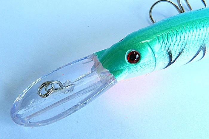 Brand New Lot 7pcs Hard Pencil Fishing Lures Sinking Rattles Bass Baits 15cm 17g | Спорт и развлечения