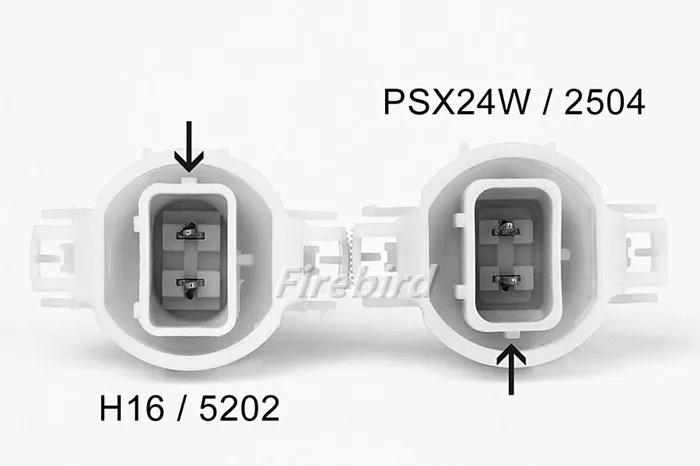 2 x H16/5202 33SMD 15 Вт автомобисветодиодный светодиодные противотуманные фары желтая