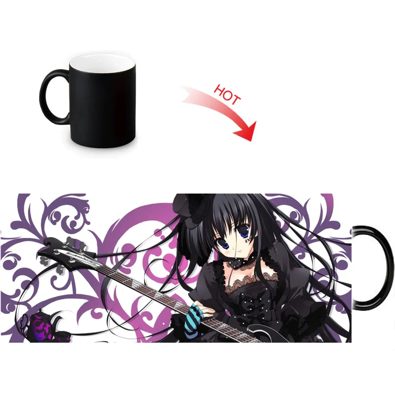 Забавная дорожная кружка K-on Girl чашка для кофе молока чая 12 унций новые кружки