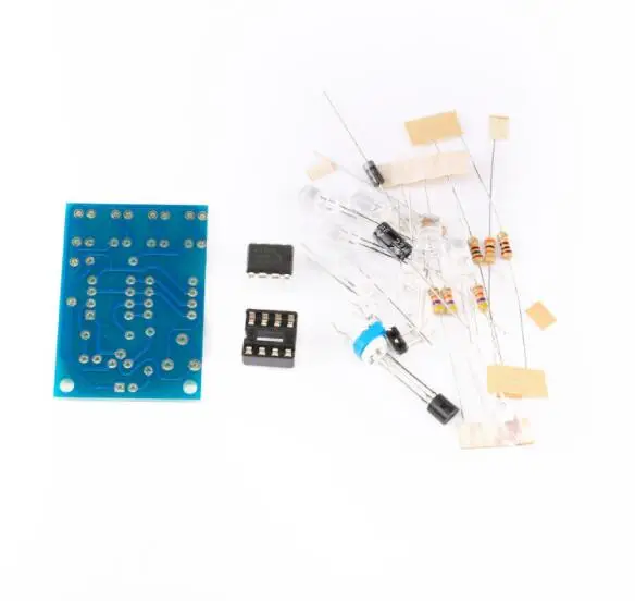 LM358 лампа с дышащим светом 8 шт. 5 мм синий светодиод DIY Электронный набор