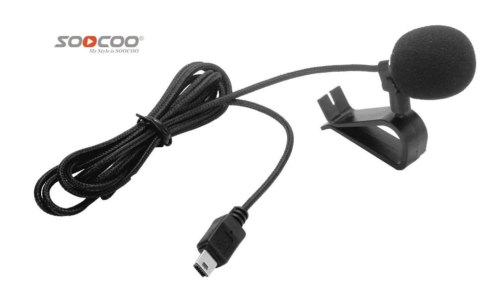 Аксессуары SOOCOO расширенный микрофон с держателем зажим для S80 S200 S300 4K Wi-Fi