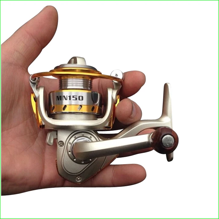 Катушка спиннинга MN150 с 10 подшипниками 5 5: 1 нейлоновая 66 материалов|mini spinning reel|mini