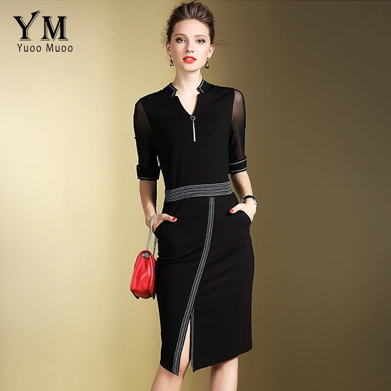 YuooMuoo новый бренд модные женские туфли элегантные офисные Платье Спереди