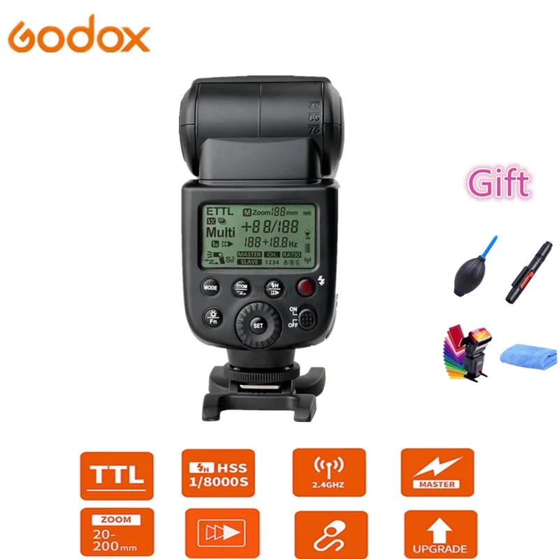 Godox Ving V860II S N C F O Вспышка Speedlite TTL HSS Li Battery для Sony Nikon Canon Olympus Fujifilm|Фотовспышки| |