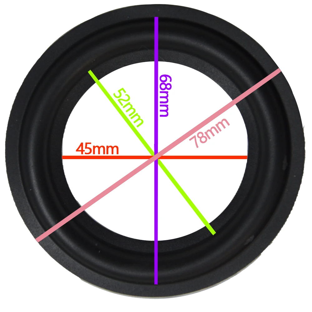 Высококачественный 3-дюймовый низкочастотный динамик K5/низкочастотный 2 шт.
