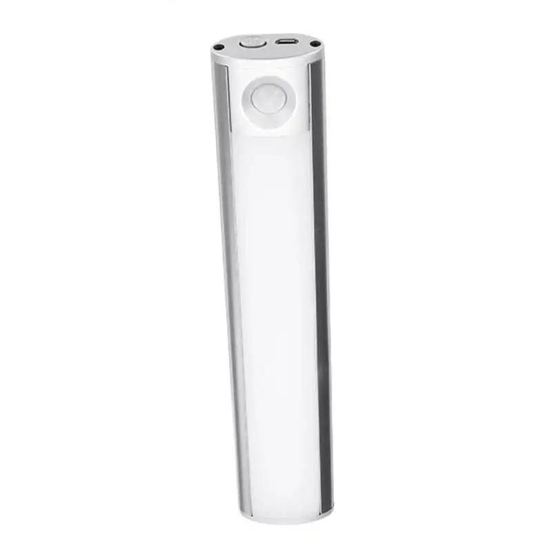 CLAITE светодиодный светильник для шкафа 33 светодиодный SMD4014 USB Перезаряжаемый датчик движения Ночной светильник для кухонного шкафа ЛЕСТНИЦЫ шкаф