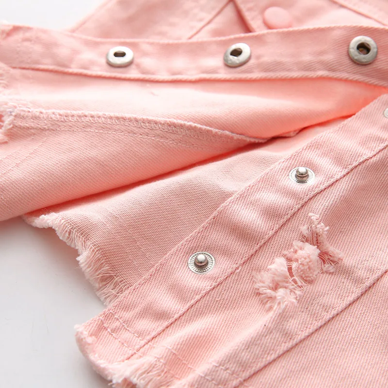 2021 Autumn Spring New Fashion2 3 4-8 10 12 Years Teenage Christmas Gift Little Child Baby Coat Tops Kids Denim Jacket For Girls | Детская