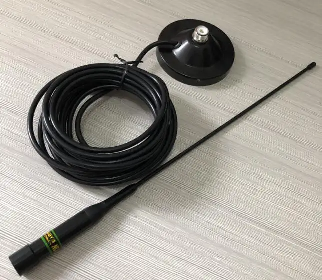 Add magnet NL-R2, Двухдиапазонная Мобильная радиоантенна PL259, разъем для радиостанции, 144/430 МГц, расширенная радиосвязь, Автомобильная Радио Антенна, NL-R2 ICOM - Цвет: Add magnet