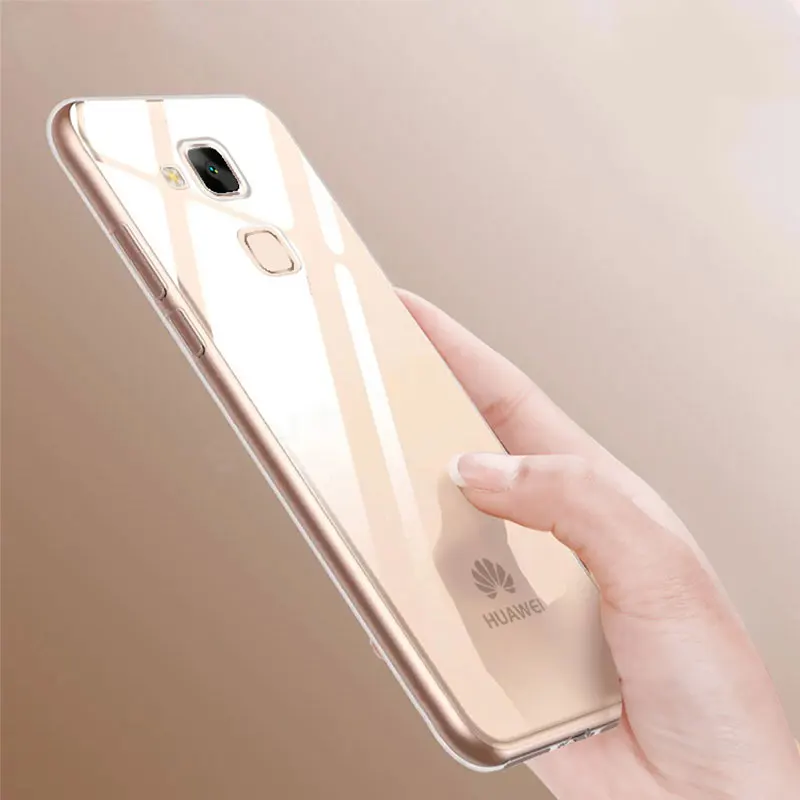 Чехол для Huawei Mate 7 чехол силиконовый прозрачный телефона из ТПУ зеркальная