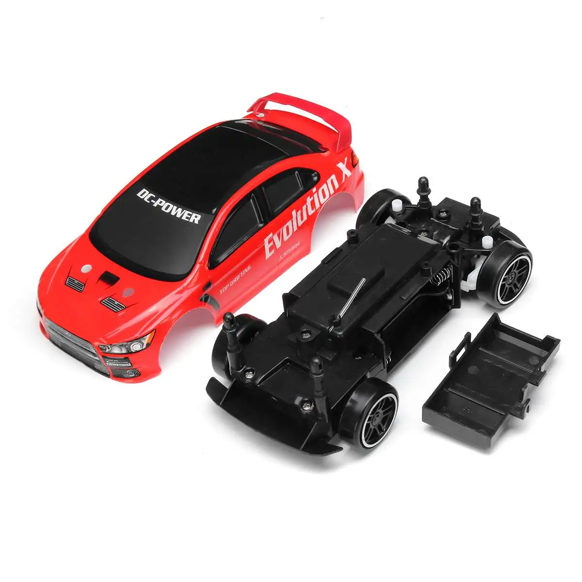 2,4G RC Drift Скорость автомобиль для Subaru(Эволюция X) 4 канала удаленного Управление гоночный автомобиль 4WD 50 км/ч высокое Скорость р/у автомобиль для дрифта