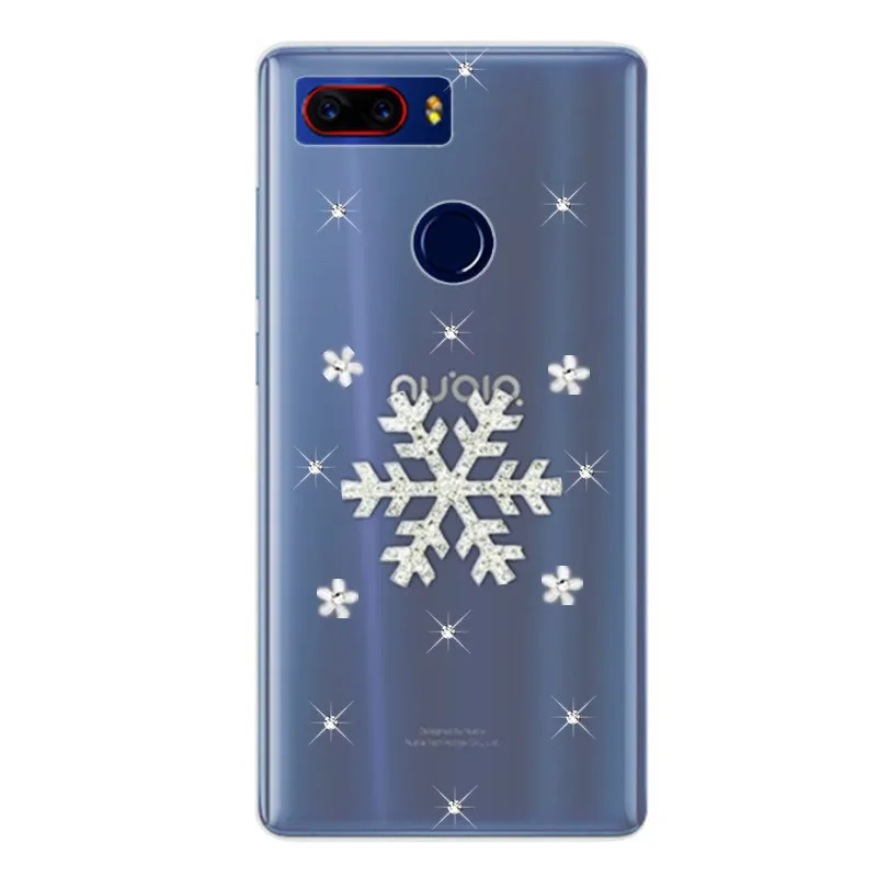 For ZTE Nubia Z17s phone cases Blade X7 Axon 7s 7 Z11 z17 mini max lite Z18 Rhinestone crystal cover |