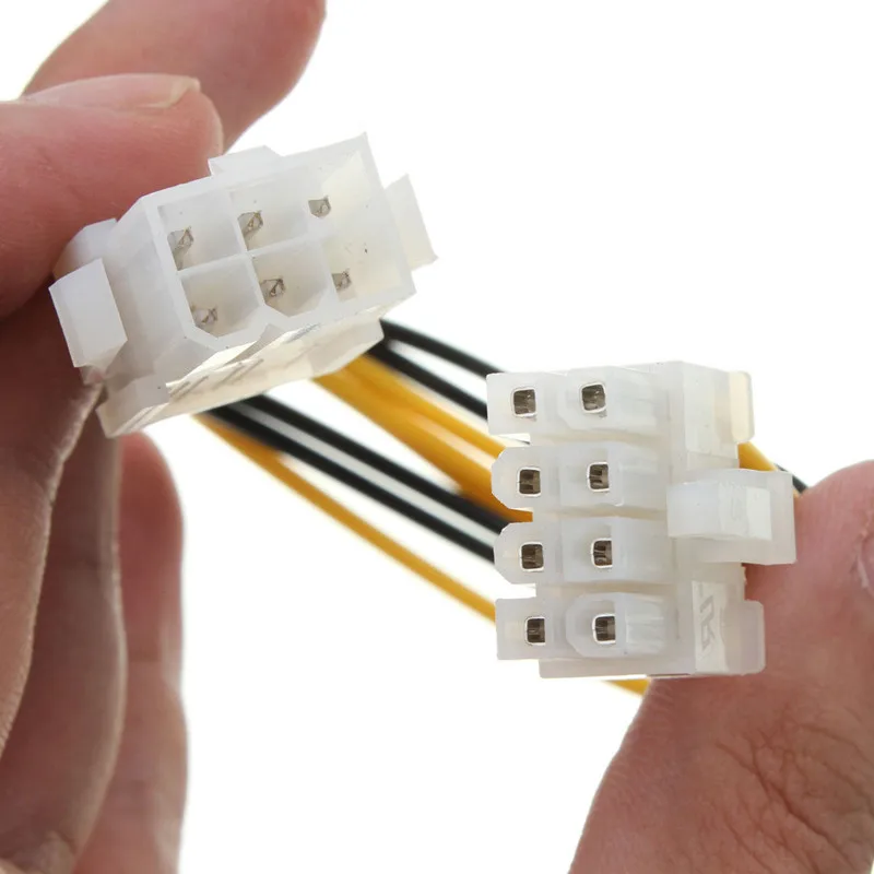 6Pin to 8Pin PCIe Power Cable PCI Express Power Converter Cable for GPU Video Card PCIE PCI 6-Pin 8-Pin Power cables