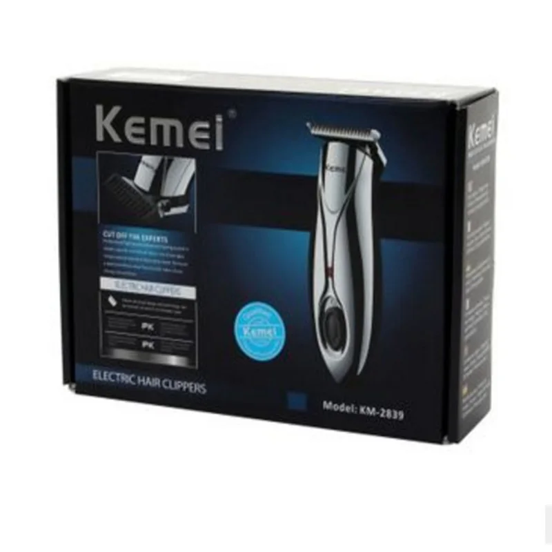 Электрическая машинка для стрижки волос Kemei Аккумуляторный мини триммер и бороды