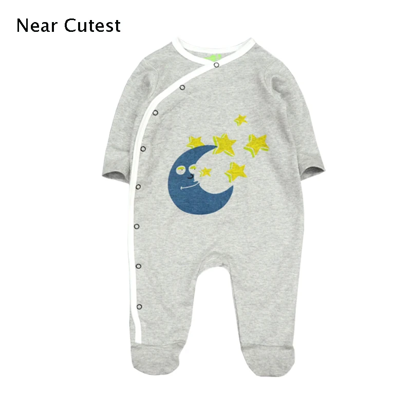 Детский комбинезон из 100% хлопка с длинным рукавом|Ромперы| |