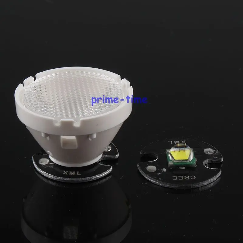 10 шт. XML 30 градусов линза LED с бусинами на поверхности для Cree XHP50 XPL XM L L2 T5 T6 U2