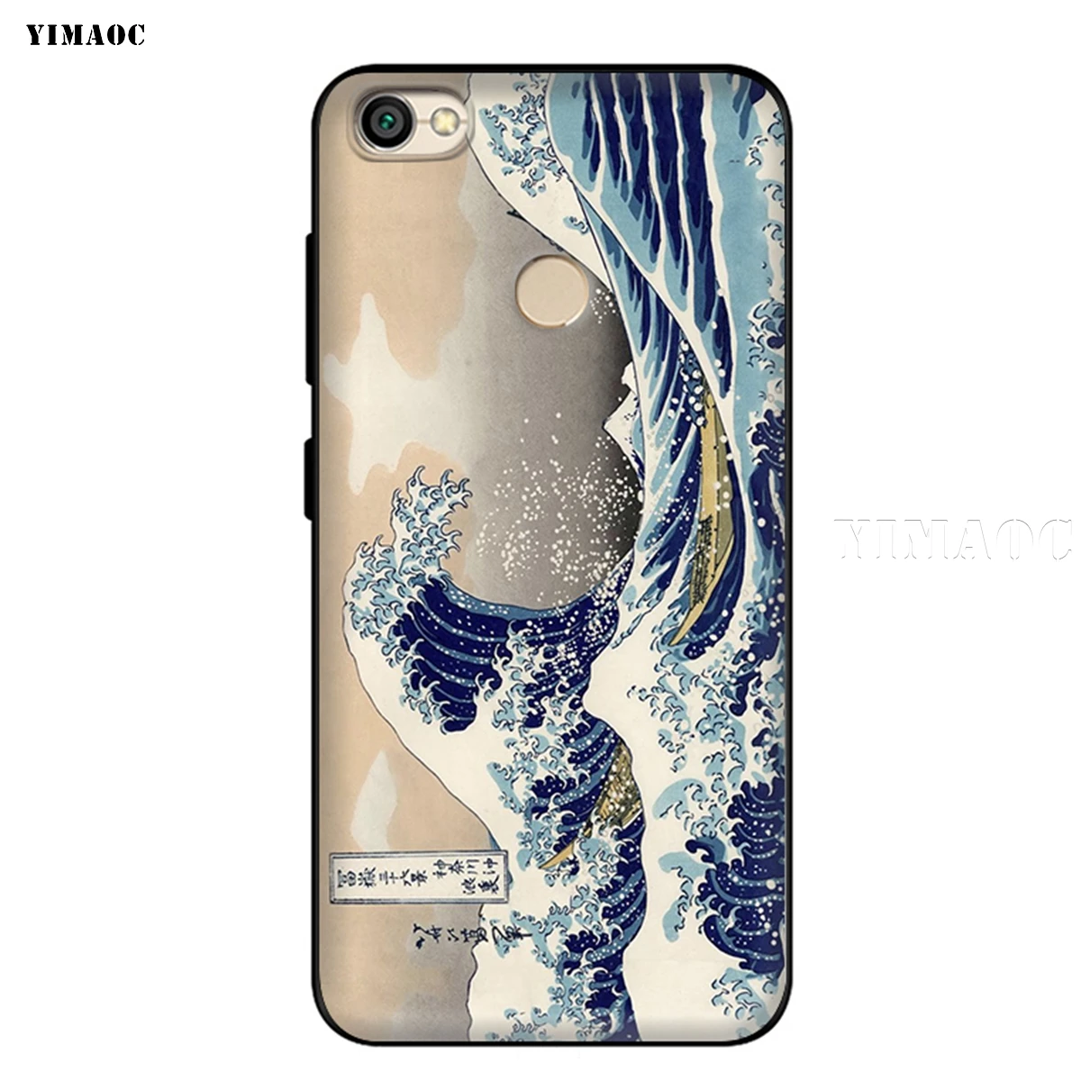 2 YIMAOC большая волна Kanagawa японский мягкий чехол для Xiaomi Redmi Note MAX 3 6 6A 7 6 8 9 se a1 a2 Pro Lite pocophone f1 - Цвет: 2