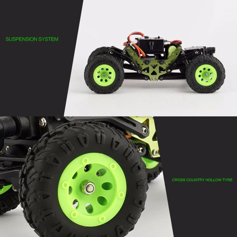 Высокоскоростной внедорожник Rock Rover Rock Crawler 24438 rc Автомобиль 2,4G 1:24 4WD внедорожный Электрический альпинистский автомобиль мальчик подарок VS 2098B