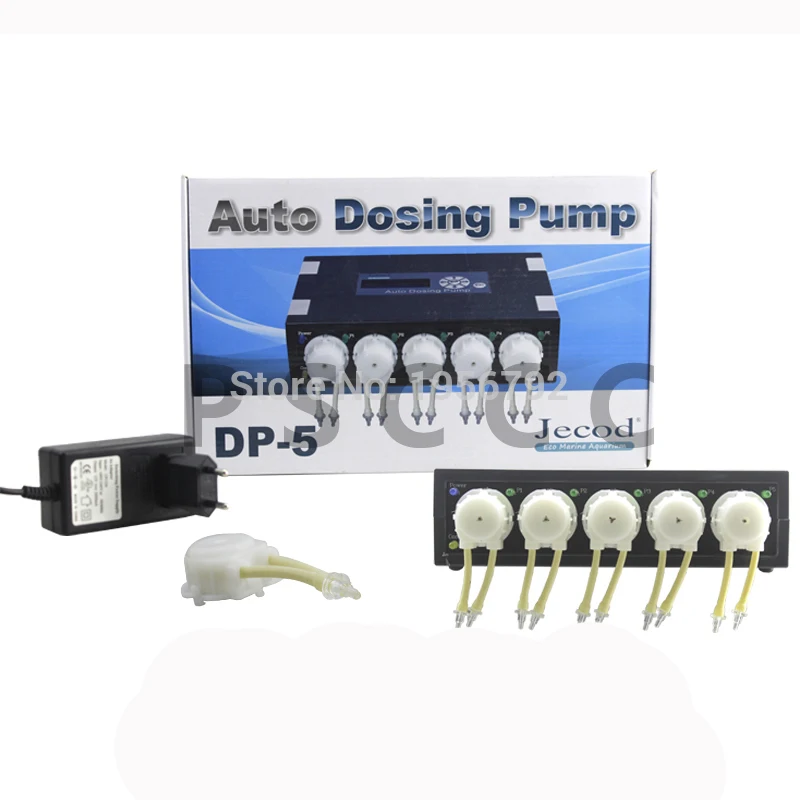 Jecod DP-5 JEBAO DP2 DP3 DP4 DP5 DP-2 DP-3 DP-4 DP-5 DP3S DP4S автоматическое дозирование насос программируемый жидкости SLAVE дозатор для аквариума морских рифов - Цвет: Jecod DP-5