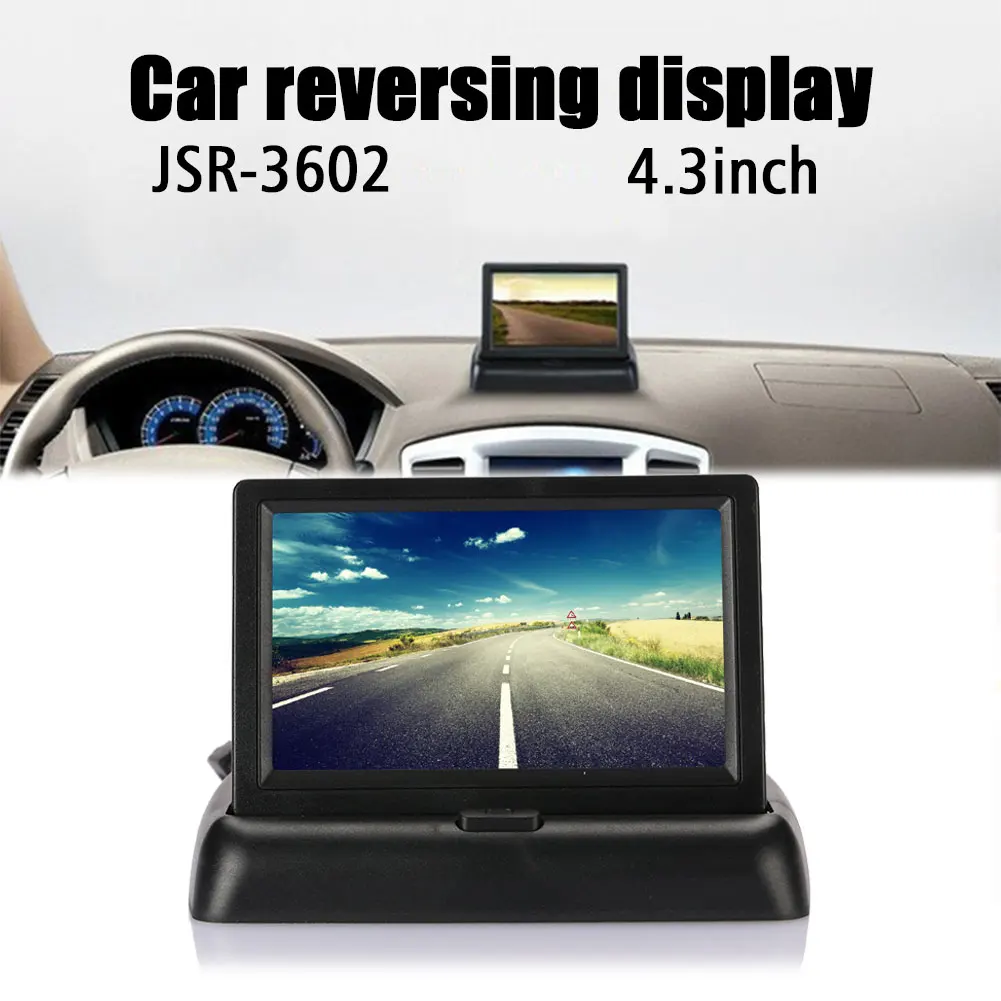 Обратный монитор автомобильный комплект для В 12 В/В 24 в автомобиль складной