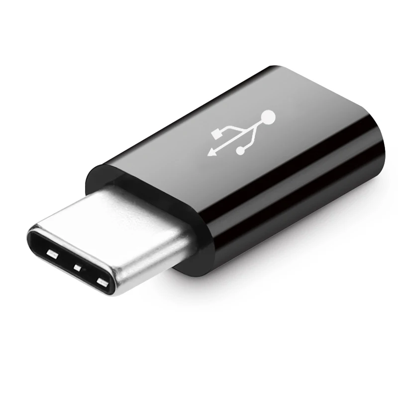 YKSPACE 2 шт. Micro USB мама к Type C male адаптер Type-C для зарядки и синхронизации данных с