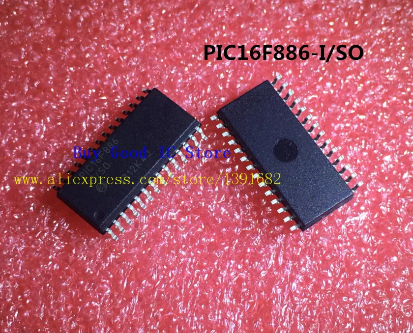 PIC16F886 I/SO 16F886 SOP28 10 шт./лот Бесплатная доставка|lot|lot lotlot 10pcs |