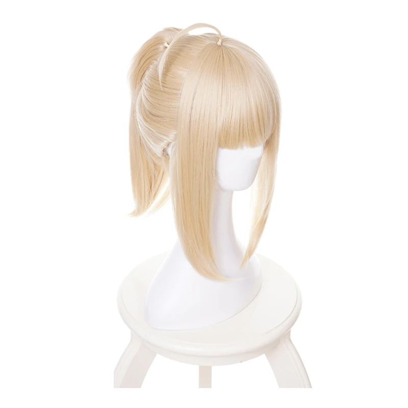 Парик для косплея Fate/Stay Night Zero Saber Lily из волос|Костюмы аниме| |