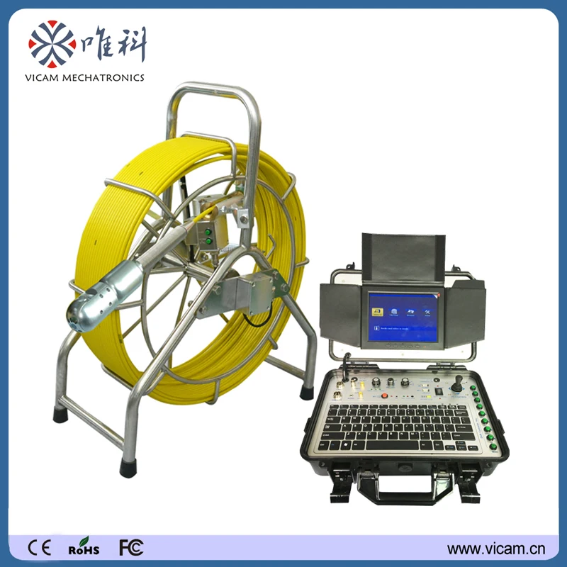 512 Гц передатчик/датчик 60 м фотокамера для обследования канализационной трубы|pipe