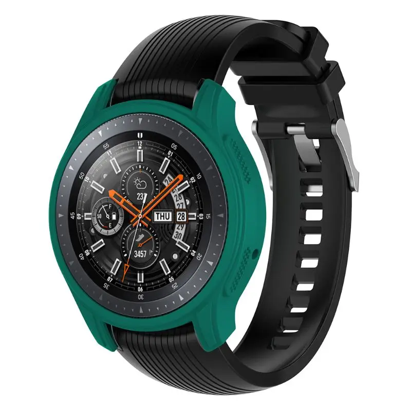 Silicone Soft Shell Protective Frame Case Cover Skin For Samsung Galaxy Watch 46mm Gear S3 Frontier | Электроника