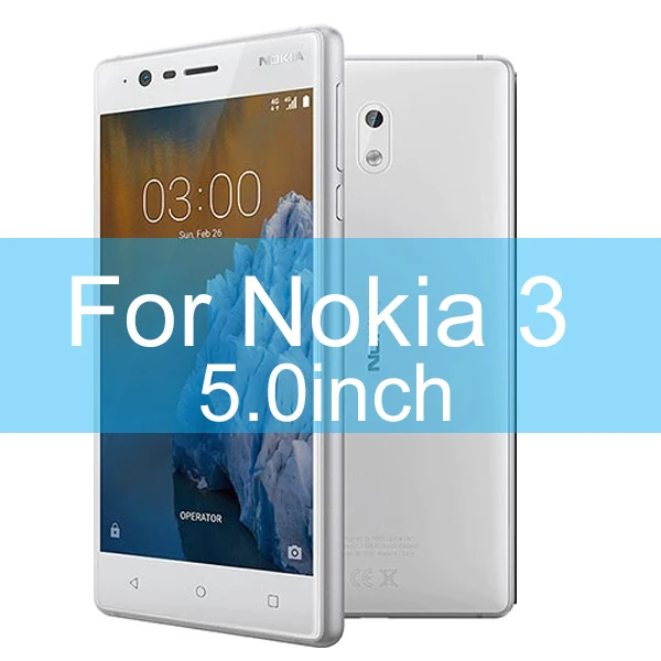 For Nokia 3 Для Nokia 3 5 6 7 8 Защитное стекло для экрана закаленное стекло для Nokia 5 8 6 7 plus стекло es для Nokia7 plus Nokia5 Nokia8 пленка - Цвет: For Nokia 3