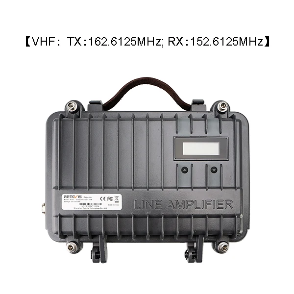 VHF Fixed Frequency Индивидуальные RETEVIS RT97 портативный двухстороннее радио мобильный ретранслятор UHF(или VHF) для аналоговой рации дальней связи - Цвет: VHF Fixed Frequency